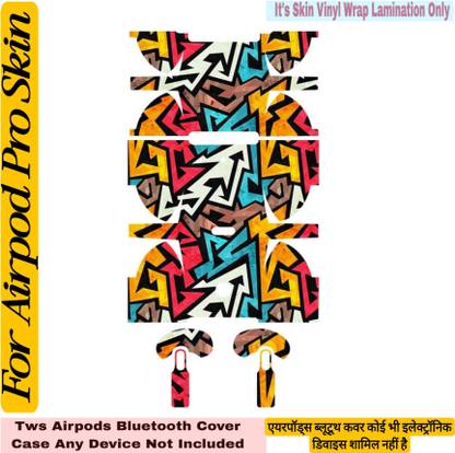 Flipkart SmartBuy airpod pro skin ultra matte finish quality arrow teer premium skin mj288 Mobile Skin