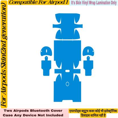 Flipkart SmartBuy AIRPOD SKIN(2ND GENERATION)+(AIRPOD-1)(TWS AIRPOD DEVICE NOT INCLUDED)M200 Mobile Skin