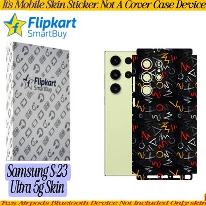 Flipkart SmartBuy samsung s23 ultra 5g skin(camera+side+back) ch1ch2ch3_che3 Mobile Skin