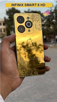 coverbell FOR INFINIX SMART 8 HD GOLD04 BACK PANEL, Mobile Skin
