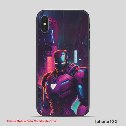 VYBE The Smart Choice iPhone 10X Super Hero Mobile Skin