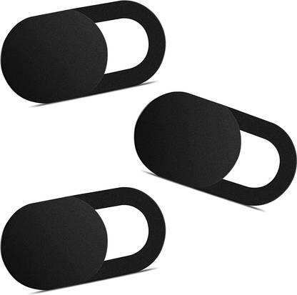 InfiDeals Webcam Cover Camera Lens Slider for laptop mobile Macbook (pack of 3) All Camera Protector Ring