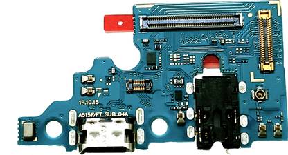 ASOSS ENTERPRISES SAMSUNG A51 CHARGING FLEX BOARD:: A51 CC BOARD:: A51 CC PATTA:: A515F_SUB_O4A SAMSUNG GALAXY A51 100% ORIGINAL Charging PCB Complete Flex