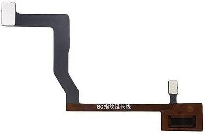 Shinzo Home Touch ID Return Fingerprint Button Motherboard Connector Flex Compatible with iPhone 8 / 8G (4.7") 2017 Model OG - Sensor Flex Cable