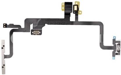Sandreezz (A1785PBFF) Power Button & Flashlight Flex Cable with Brackets for Apple iPhone 7 Plus Power ON/OFF Button