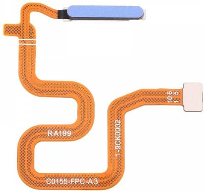 SPAREWARE DC-48 Realme 7 -Blue Fingerprint Sensor Flex cable