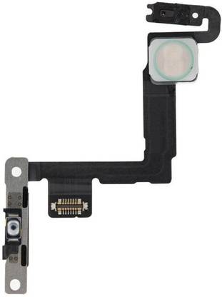 Sandreezz Power Button & Flashlight Flex Cable with Brackets for Apple iPhone 11 Power ON/OFF Button