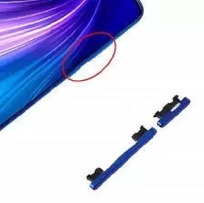 RODIAN Note 8 Redmi External Side Button Power On Off Lock + Volume Up Down Part Power ON/OFF Button