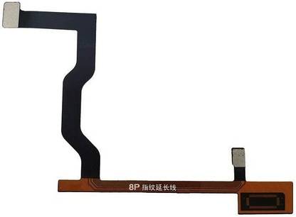 Shinzo Home Touch ID Return Fingerprint Button Motherboard Connector Flex Compatible with Apple iPhone 8 Plus (5.5") 2017 Model OG - LCD Flex Cable
