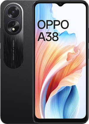 OPPO A38 (Glowing Black, 128 GB)