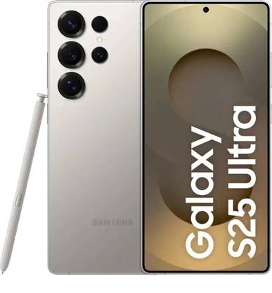 Samsung Galaxy S25 Ultra 5G (Titanium Gray, 512 GB)