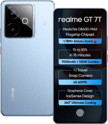 realme GT 7T (IceSense Blue, 256 GB)