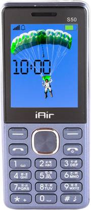 IAIR S50 Dual Sim Keypad Phone | 2800 mAH Battery & Big 2.4 Inch Display