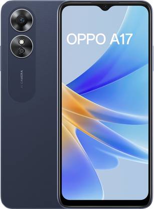 [For Selected Banks Credit and Debit Card ] OPPO A17 (Midnight Black, 64 GB)  (4 GB RAM)