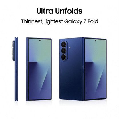 Galaxy Z Fold7 - Flex Mode View