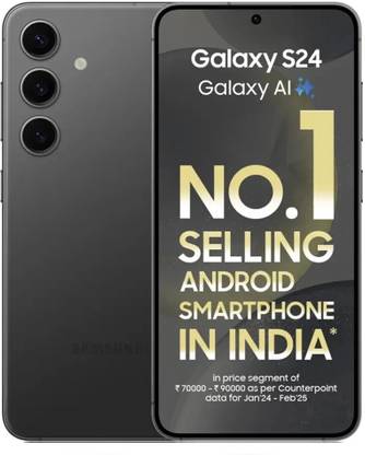 Samsung Galaxy S24 Exynos 5G (Onyx Black, 512 GB)