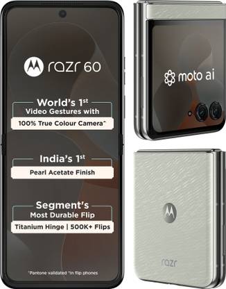 MOTOROLA Razr 60 (PANTONE Lightest Sky, 256 GB)