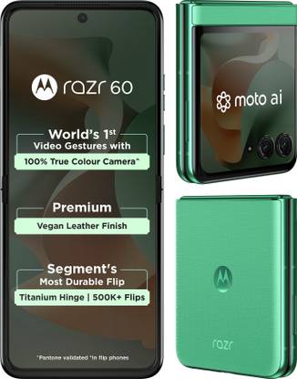 MOTOROLA Razr 60 (PANTONE Spring Bud, 256 GB)