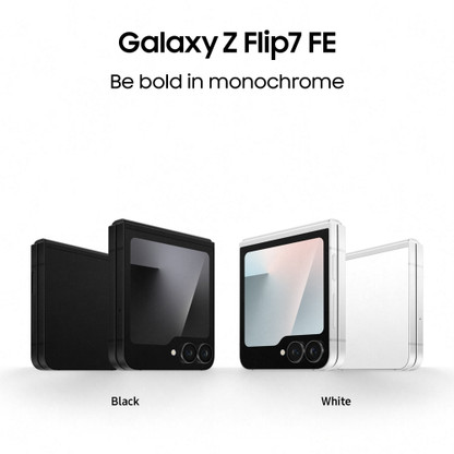 Galaxy Z Flip7 - Folded Back View