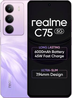 realme C75 5G (Purple Blossom, 128 GB)