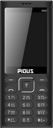 Pious M28 Dual Sim Mobile Phone with 3000 mAh Big Battery & Wireless FM Radio