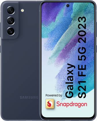 Samsung Galaxy S21 FE 5G with Snapdragon 888 (Navy, 128 GB)