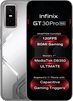 Infinix GT 30 Pro 5G+ (Blade White, 256 GB)