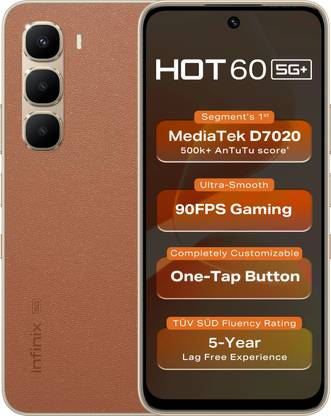 Infinix Hot 60 5G+ (Caramel Glow, 128 GB)