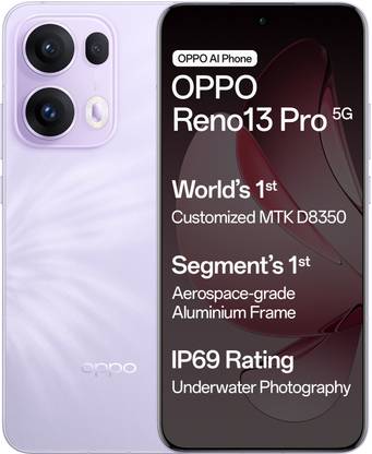 OPPO Reno13 Pro 5G (Mist Lavender, 256 GB)