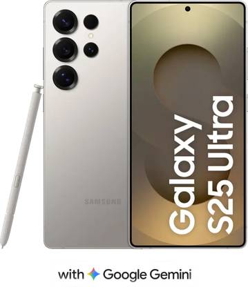 Samsung Galaxy S25 Ultra 5G (Titanium Gray, 512 GB)