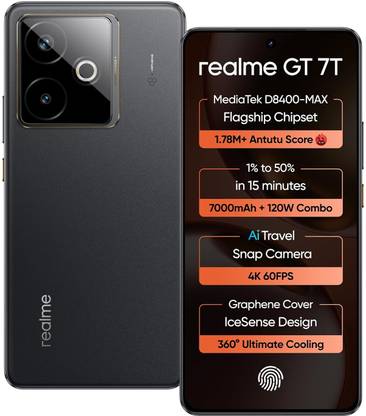 realme Gt 7T (Icesense Black, 256 GB)