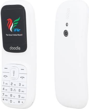IAIR Doodle D5 Dual Sim Keypad Mobile Phone | 1000 mAH Battery & 1.77 Inch Display