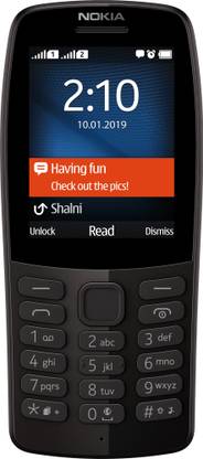 Nokia 210 (Black, 16 MB)