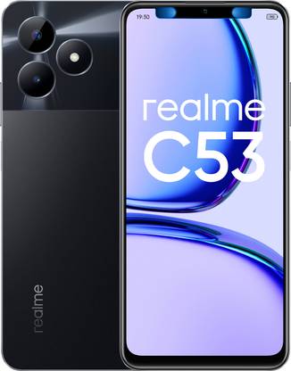 [For HDFC/ICICI Card] realme C53 (Champion Black, 64 GB)  (6 GB RAM)