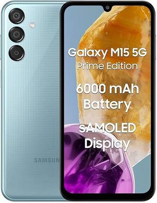 Samsung M15 Prime Edition (Celestial Blue, 128 GB)