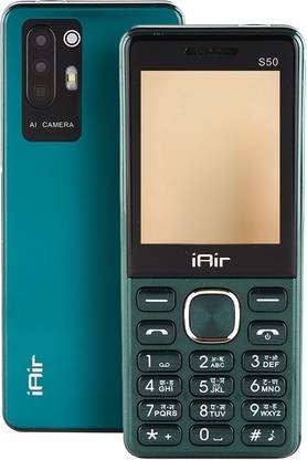 IAIR S50 Dual Sim Keypad Phone | 2800 mAH Battery & Big 2.4 Inch Display