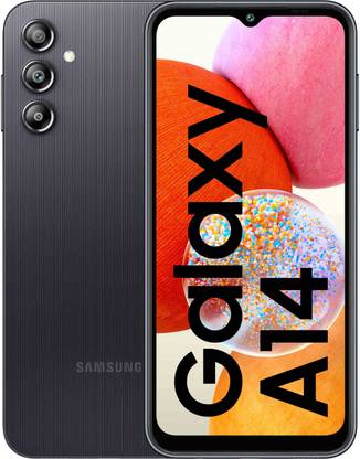 SAMSUNG Galaxy A14 5G (Black, 128 GB)