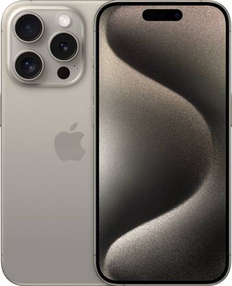 Apple iPhone 15 Pro (Natural Titanium, 1 TB)
