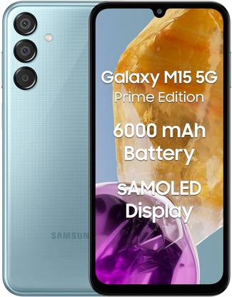 Samsung M15 Prime Edition 5G (Celestial Blue, Blue, 128 GB)