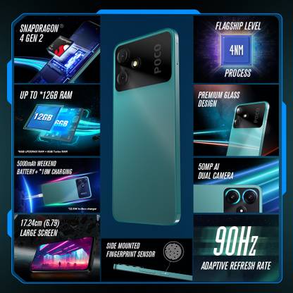 POCO M6 Pro 5G (Power Black, 128 GB)