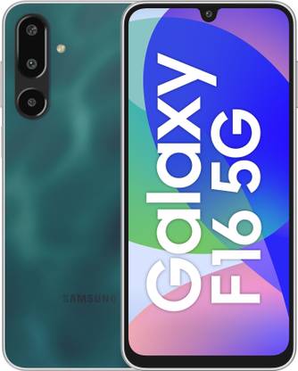 SAMSUNG Galaxy F16 5G (Glam Green, 128 GB)