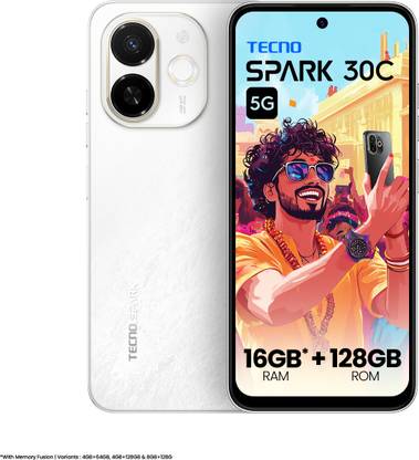 Tecno Spark 30C 5G (Aurora Cloud, 64 GB)