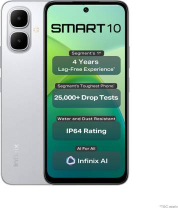 Infinix SMART 10 (Titanium Silver, 64 GB)