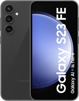 Buy SAMSUNG Galaxy S23 FE (Graphite, 256 GB)  (8 GB RAM) at Rs. 44999