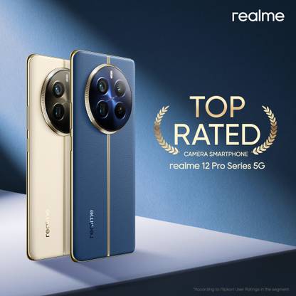 realme 12 Pro+ 5G (Navigator Beige, 256 GB)