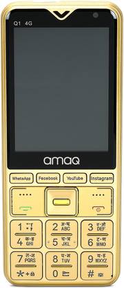 amaq Q1 4G Volte/Lte supported dual sim, Touch and Keypad mobile