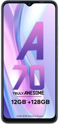 itel A70 (Azure Blue, 128 GB)