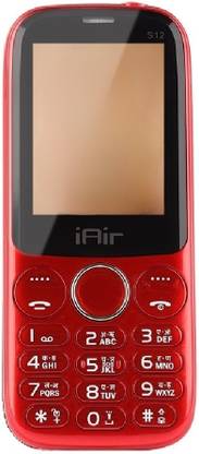 IAIR S12 Dual Sim Keypad Phone | 2800 mAH Battery & Big 2.4 Inch Display