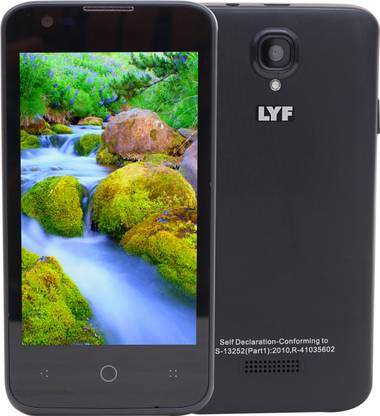 LYF Flame 5 4G (Black, 4 GB)