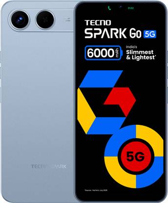 Tecno Spark Go 5G (Sky Blue, 128 GB)
